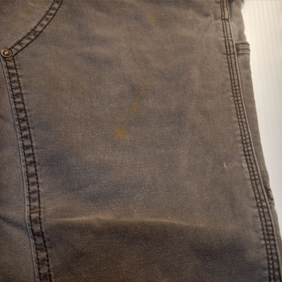 Carhartt Double Knee Original Fit Jeans Short Sz 14 - Picture 11 of 13